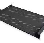 Digitus Fachboden 19"-Schränke festeinbau ab 400mm Tiefe bis 15kg 1HE RAL9005 schwarz (DN-19 TRAY-1-SW)