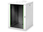 Digitus 16HE 19"-Wandgehäuse Unique Serie RAL 7035 grau