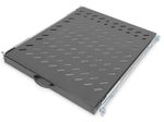 Digitus Fachboden 19"-Schränke ausziehbar ab 800mm Tiefe bis 25kg 1HE RAL9005 schwarz