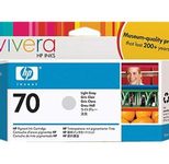 HP Original 70 Druckerpatrone grau hell 130ml (C9451A)
