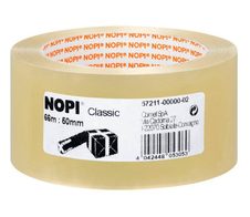 NOPI Packband Classic transparent 50,0 mm x 66,0 m 1 Rolle