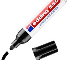 edding 550 Permanentmarker 3,0 - 4,0 mm - schwarz
