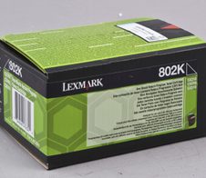 Lexmark Original 802K Toner schwarz 1.000 Seiten (80C20K0) für CX310n/dn, CX410e/de/dte, CX510de/dhe/dthe