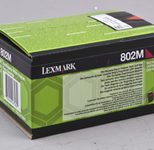 Lexmark Original 802M Toner magenta 1.000 Seiten (80C20M0) für CX310n/dn, CX410e/de/dte, CX510de/dhe/dthe