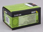 Lexmark Original 802Y Toner gelb 1.000 Seiten (80C20Y0) für CX310n/dn, CX410e/de/dte, CX510de/the/dhe