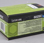 Lexmark Original 802SC Toner cyan 2.000 Seiten (80C2SC0) für CX310n/dn, CX410e/de/dte, CX510de/dhe/dthe