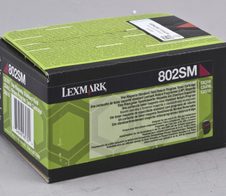 Lexmark Original 802SM Toner magenta 2.000 Seiten (80C2SM0) für CX310n/dn, CX410e/de/dte, CX510de/dhe/dthe