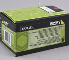 Lexmark Original 802SY Toner gelb 2.000 Seiten (80C2SY0) fürCX310n/dn, CX410e/de/dte, CX510de/dhe/dthe