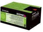 Lexmark Original 802HM Toner magenta 3.000 Seiten (80C2HM0) für CX410e/de/dte, CX510de/dhe/dthe