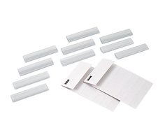 HAN Beschriftungsschilder mit Clip transparent - 10 Stück
