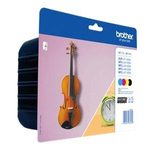 Brother Original LC-127XL Druckerpatrone 4er Multipack BK/C/M/Y (LC127XLVALBP)