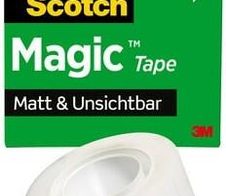 Scotch Magic™ Tape Klebefilm 19 mm  x 33 m matt-unsichtbar