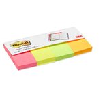 Post-it Notes Markers Haftmarker farbsortiert - 4 x 50 Streifen