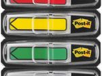 Post-it Index Pfeile Small Haftstreifen farbsortiert - 4 x 24 Streifen