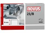 novus Heftklammern 23/8 - 1.000 Stück