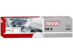 novus Heftklammern NE 6 - 5.000 Stück