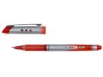 PILOT V-BALL GRIP 07 Tintenroller rot/silber 0,4 mm - Schreibfarbe rot