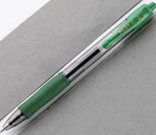 PILOT G2 Gelschreiber grün/transparent 0,4 mm - Schreibfarbe: grün