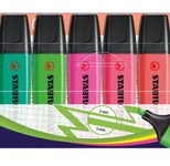 STABILO BOSS ORIGINAL Textmarker farbsortiert - 8 Stück