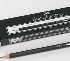 Faber-Castell 1111 Bleistifte HB - 12 Stück schwarz