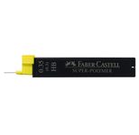 FABER-CASTELL SUPER-POLYMER Bleistiftminen schwarz HB 0,35 mm - 12 Stück