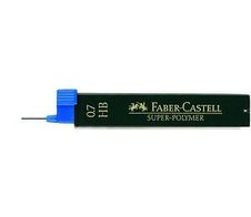 Faber-Castell SUPER-POLYMER Bleistiftminen HB 0,7 mm - 12 Stück