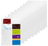 DURABLE Visitenkartenhüllen VISIFIX DIN A4 - 10 Stück