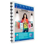 OXFORD Ringmappe DIN A4 vario-zipp - weiß