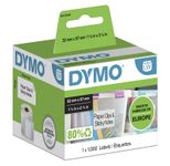 DYMO® Original Etikett für LabelWriter™, Vielzweck - weiss -  wiederablösbar, 1 x 1.000 Etiketten