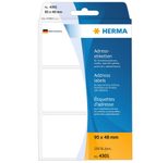 HERMA Adressetiketten 4301 weiß 95,0 x 48,0 mm - 250 Stück