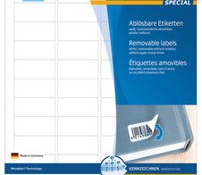 HERMA Etiketten 4346 weiß 45,7 x 21,2 mm - 1.200 Stück