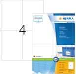 HERMA Etiketten 4676 weiß 105,0 x 148,0 mm - 400 Stück