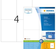 HERMA Etiketten 4676 weiß 105,0 x 148,0 mm - 400 Stück