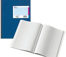 KÖNIG & EBHARDT Geschäftsbuch DIN A4 liniert, blau Softcover - 192 Seiten