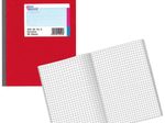 KÖNIG & EBHARDT Geschäftsbuch DIN A6 kariert, rot Softcover - 192 Seiten