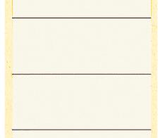 LEITZ Ordneretiketten 1640 grau für 8,0 cm Rückenbreite - 10 Stück