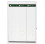 LEITZ Ordneretiketten 1687-85 grau - 75 Stück