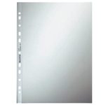 LEITZ Prospekthüllen 4770 DIN A4 glasklar glatt 0,08 mm - 100 Stück