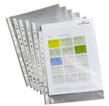 LEITZ Standard Prospekthülle 4790 DIN A4 transparent genarbt 0,09 mm - 100 Stück