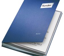 LEITZ Unterschriftenmappe 5700 20 Fächer - blau