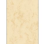 sigel Briefpapier Marmor beige DIN A4 200 g/qm - 50 Blatt
