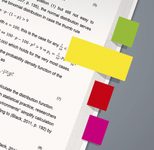 sigel NEON Haftmarker farbsortiert - 5x 40 Streifen