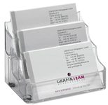 sigel Visitenkartenhalter - glasklar