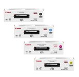 Canon Original Toner 731-Serie 4er Set schwarz, cyan, magenta, gelb