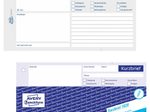AVERY Zweckform Kurzbrief 1/3 DIN A4 Formularbuch 1020 - 100 Blatt