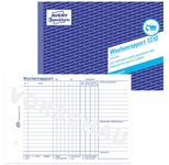 AVERY Zweckform Wochenrapport Formularbuch 1310 - 1 x 100 Blatt