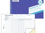 AVERY Zweckform Wochenbericht Formularbuch 1311 - 2 x 50 Blatt