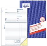 AVERY Zweckform Rechnung Formularbuch 1730 DINA5 - 2 x 40 Blatt