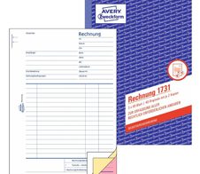 AVERY Zweckform Rechnung Formularbuch 1731