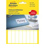 AVERY Zweckform Etiketten 3336 weiß 50,0 x 14,0 mm - 672 Stück